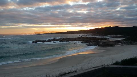 Sunset at Lights Beach